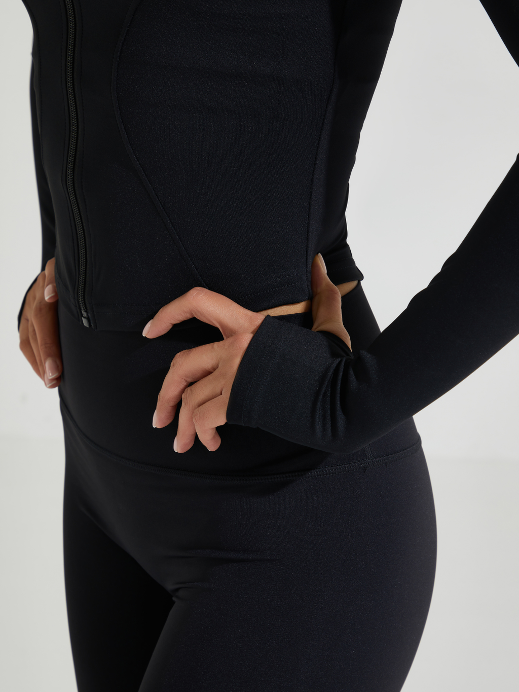 Contour Zip Long Sleeve