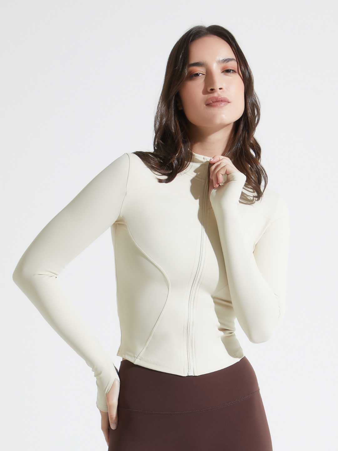Contour Zip Long Sleeve