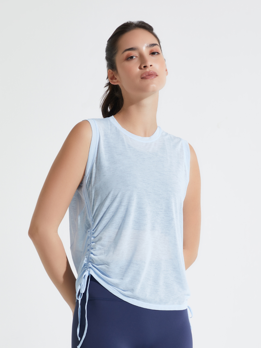 Breeze Sheer Side-Tie Tank