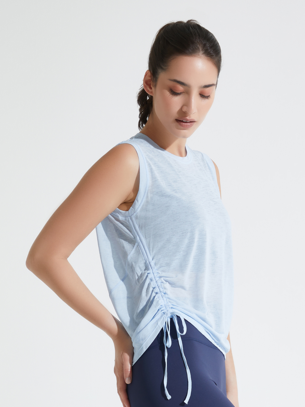 Breeze Sheer Side-Tie Tank